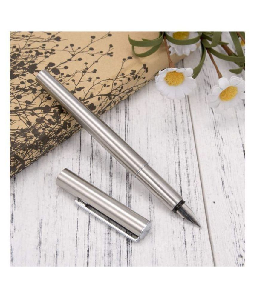     			Srpc - Silver Fine Line Fountain Pen (Pack of 1)