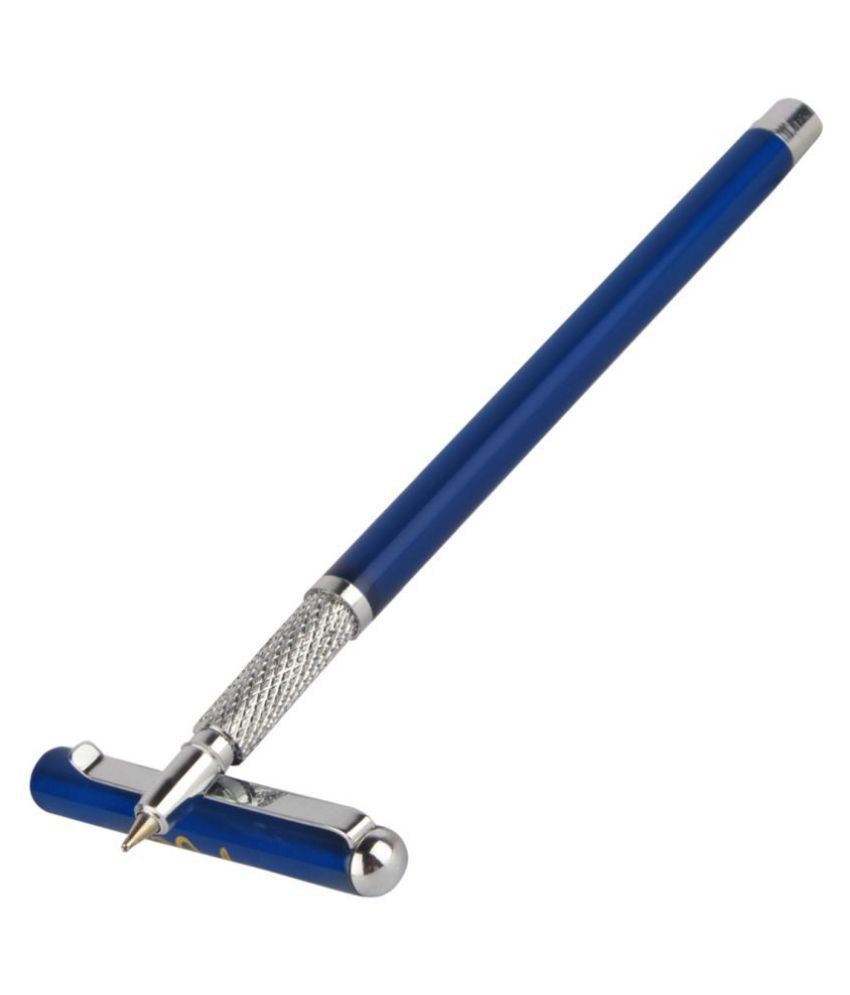 Oculus Slim & Trim-0629 Blue Slim Body Metallic Roller Ball Pen. Fitted with Germany Made Refill.
