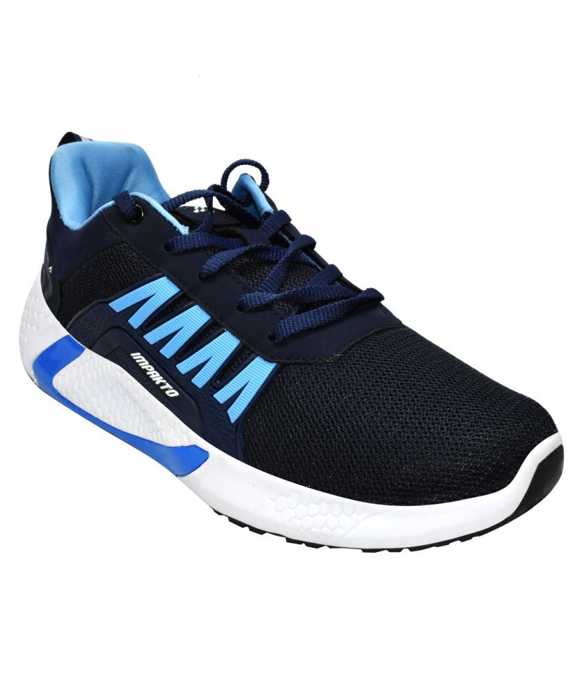     			Impakto Blue Running Shoes