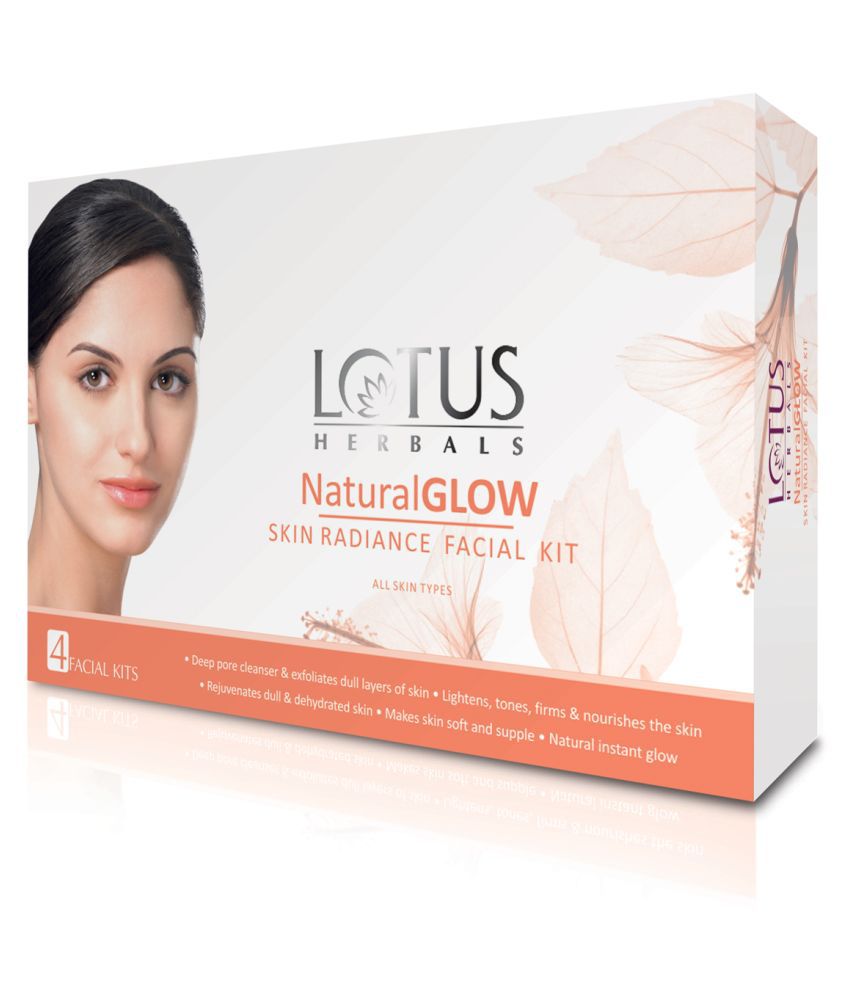     			Lotus Herbals Natural Glow Skin Radiance 4in1 Facial Kit 200g