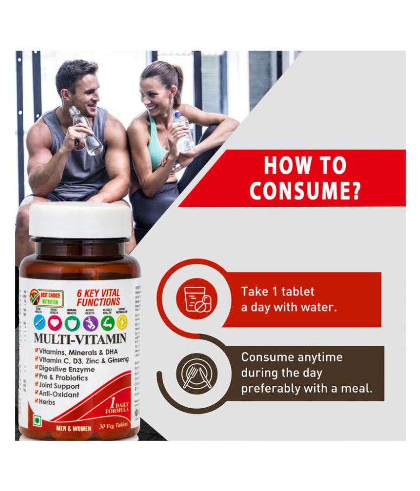 Best Choice Nutrition Multivitamin, Minerals, Herbs, Antioxidant