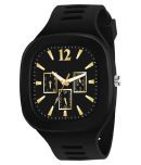 Hala MILLER-BLACK-CHRONO Silicon Analog Men's Watch