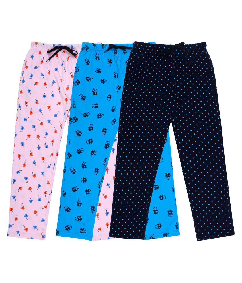     			Diaz Cotton Trackpant/Lower/Pyajam for Boys and Girls combo pack of 3