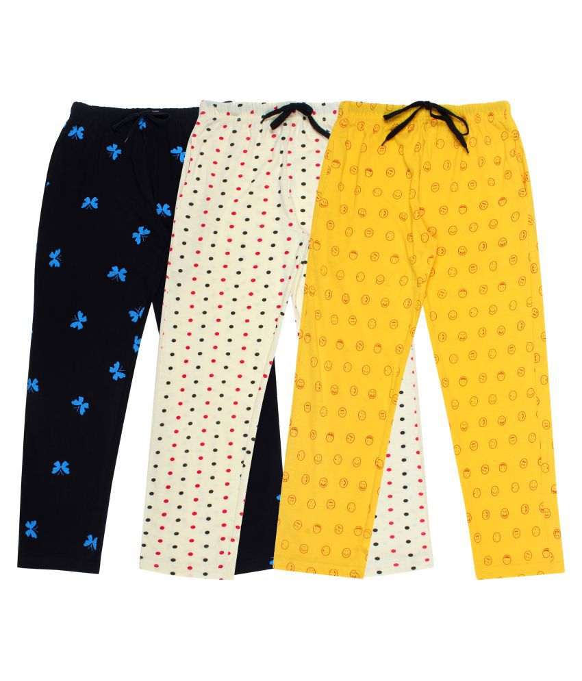     			Diaz Cotton Trackpant/Lower/Pyajam for Boys and Girls combo pack of 3