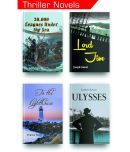 Most Exciting Thriller Novels Set Of 4, This Crime Thriller Books Set Of 4 Includes, To The Lighthouse By Virginia Woolf, Lord Jim By Joseph Conrad, Ulysses By James Joyce, 20000 Leagues Under The Sea