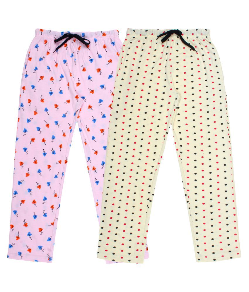     			Diaz Cotton Trackpant/Lower/Pyajam for Boys and Girls combo pack of 2