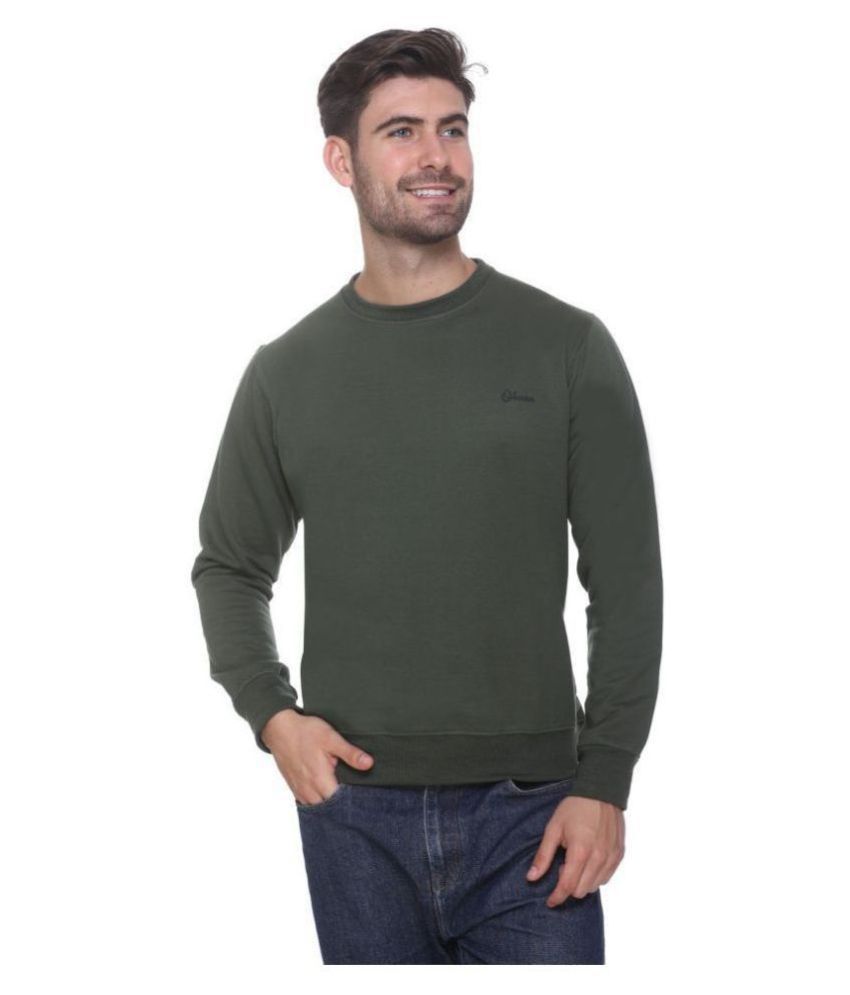     			OBAAN Green Sweatshirt Pack of 1