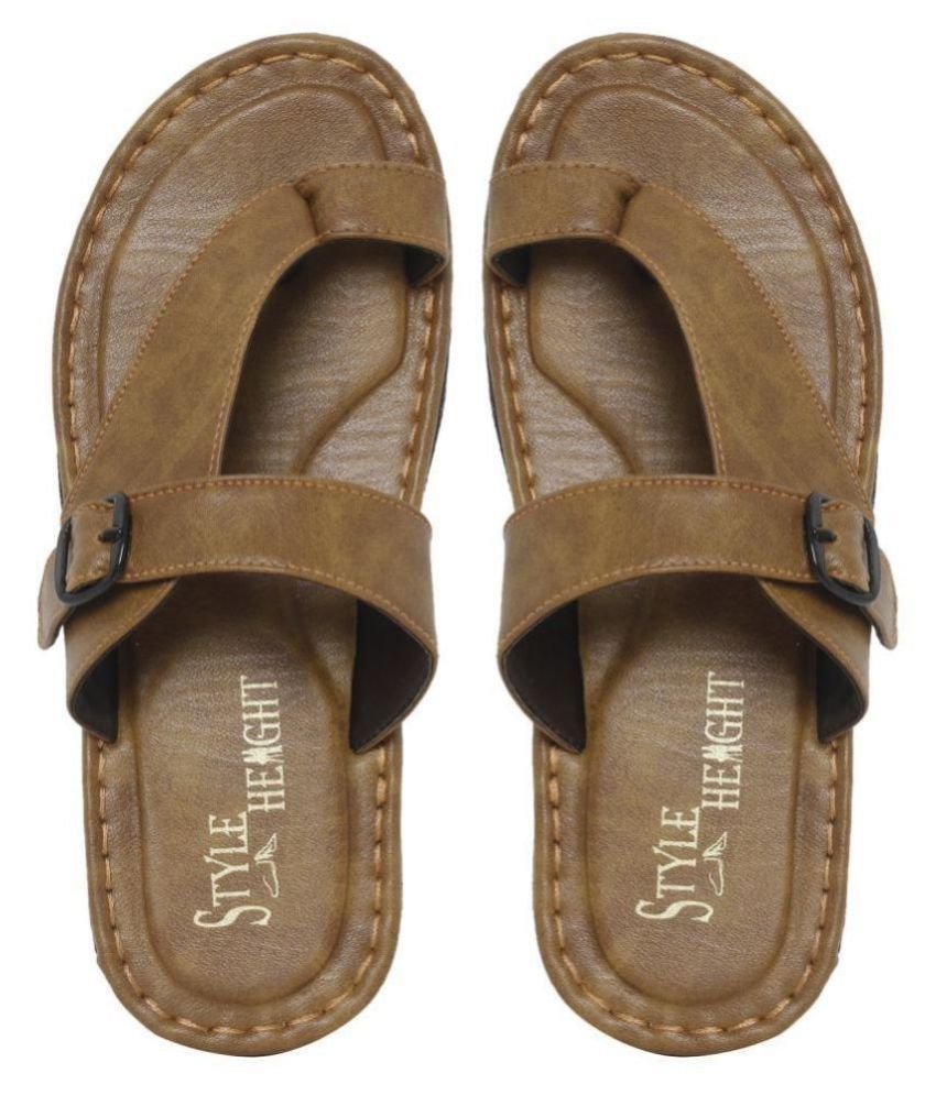     			Style Height Tan Flip Flops