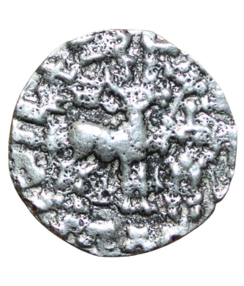     			1 DRACHM - AMOGHABHUTI KUNINDA KINGDOM (100-200 BC) EXTREMELY RARE COIN