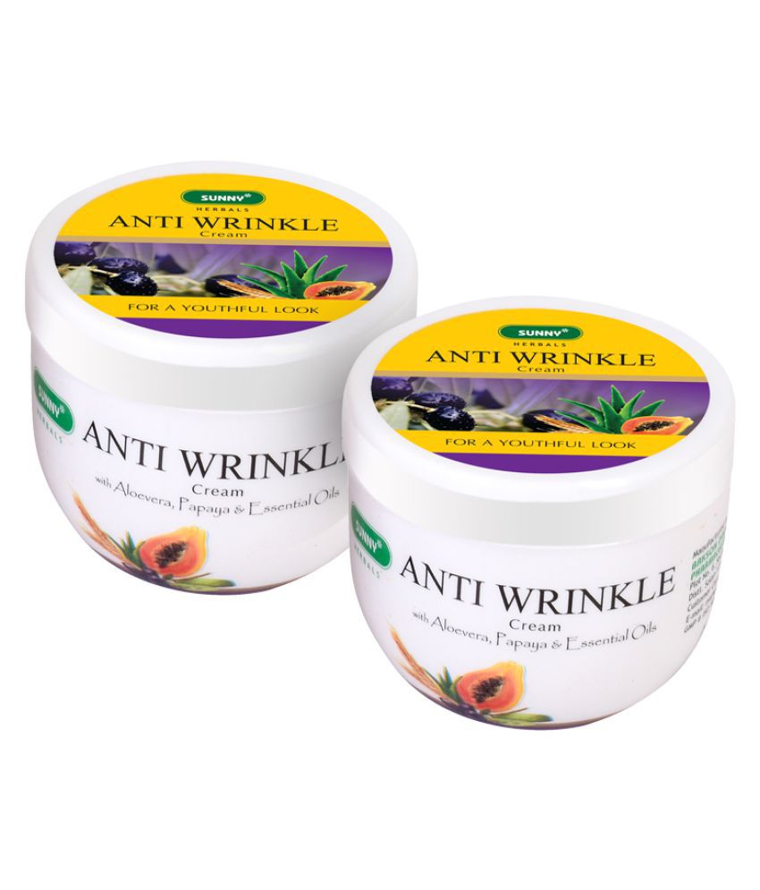 SUNNY HERBALS Anti Wrinkle Night Cream 50 gm Pack of 2
