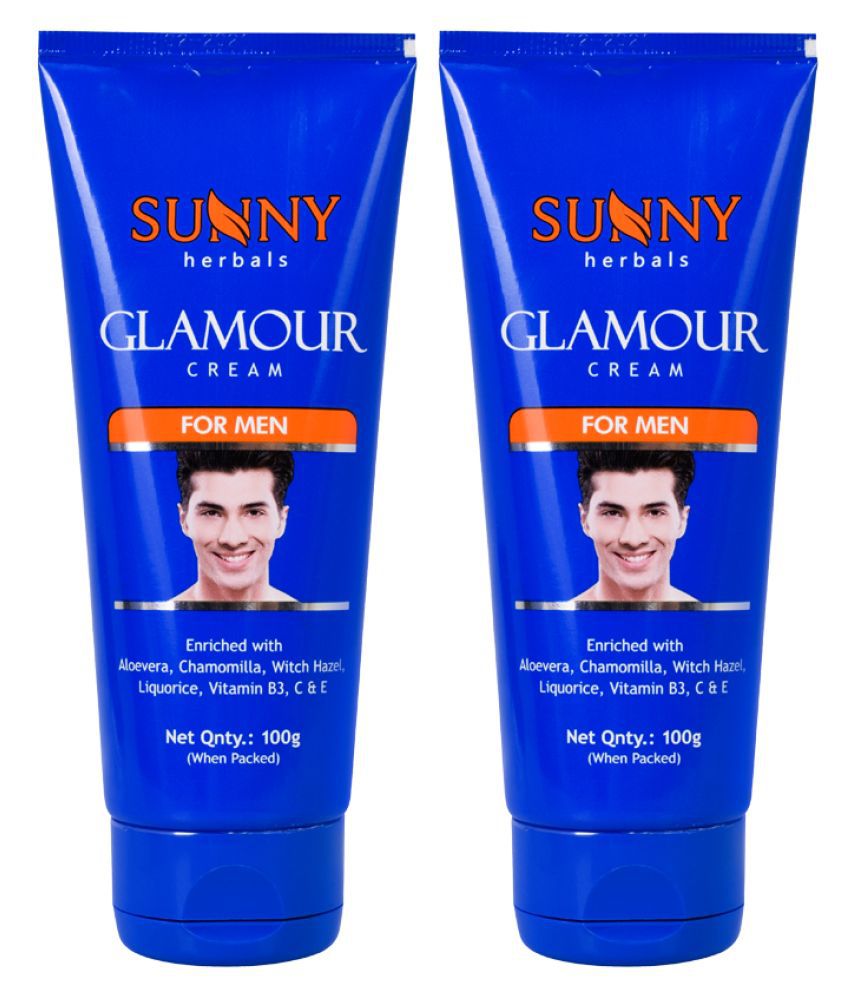     			SUNNY HERBALS Glamour Cream for Men Day Cream 100 gm Pack of 2