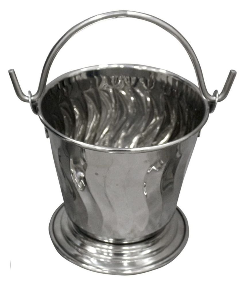     			Dynore - Silver Serving Bucket ( Pack of 1 )