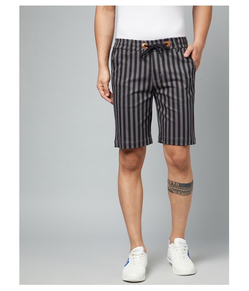     			WATELLO Grey Shorts