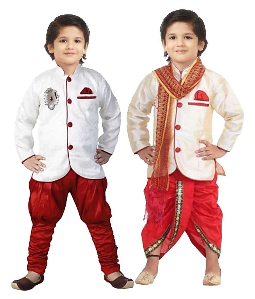 boy dhoti kurta dress