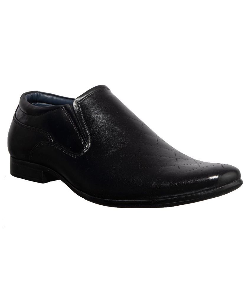     			KHADIM Non-Leather Black Formal Shoes