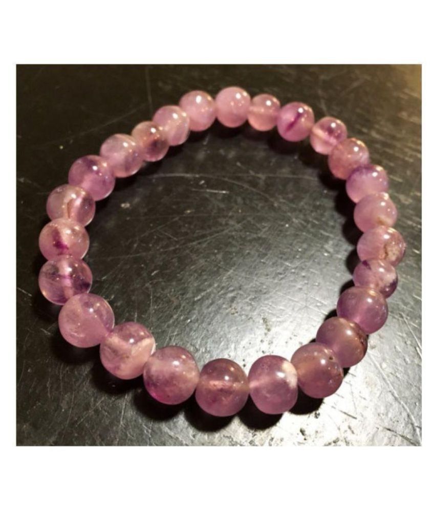     			Amethyst Bracelet - Healing Crystal Bracelet - Amethyst Jewelry - amethyst elastic bracelet - amethyst crystal - amethyst beads - amethyst