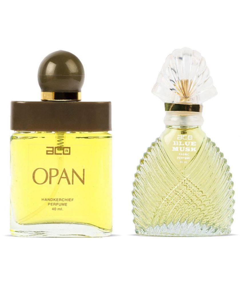     			Aco Set of 2 Perfume, Blue Musk & Opan For Men, 40ml Each