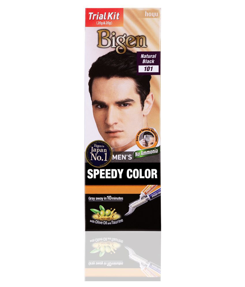 Buy Bigen Mens Speedy 101 Temporary Hair Color Black 20 g Online at Best  Price in India - Snapdeal