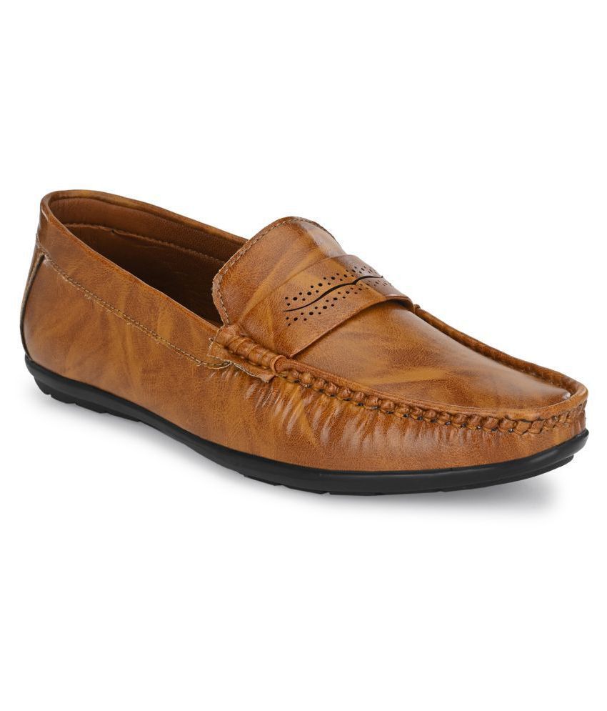     			Prolific - Tan Men's Slip On Formal Shoes