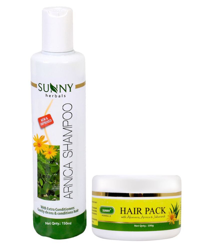     			SUNNY HERBALS Hair Pack 100 gm & Arnica Shampoo 150 mL