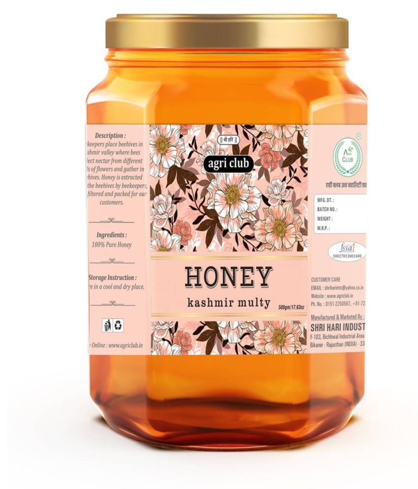     			AGRI CLUB Kashmir Multy Honey 500 g