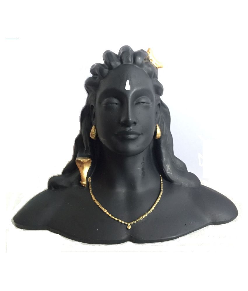     			Adiyogi Statue for Car Dashboard Mahadev Murti/Idol, Shankara for Home & Office Shiva Polyresin Idol