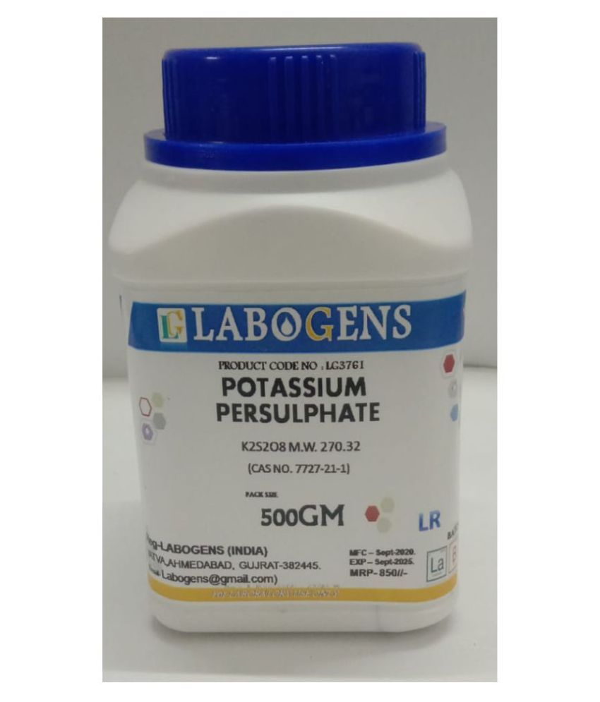     			LABOGENS POTASSIUM- PERSULPHATE  500GM