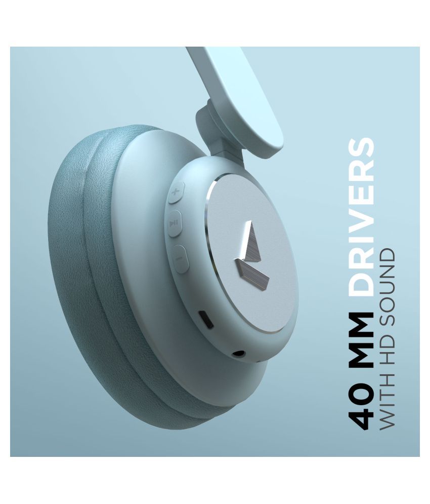 Buy boAt Rockerz 450 Wireless Bluetooth Headphone (Aqua Blue) Online at