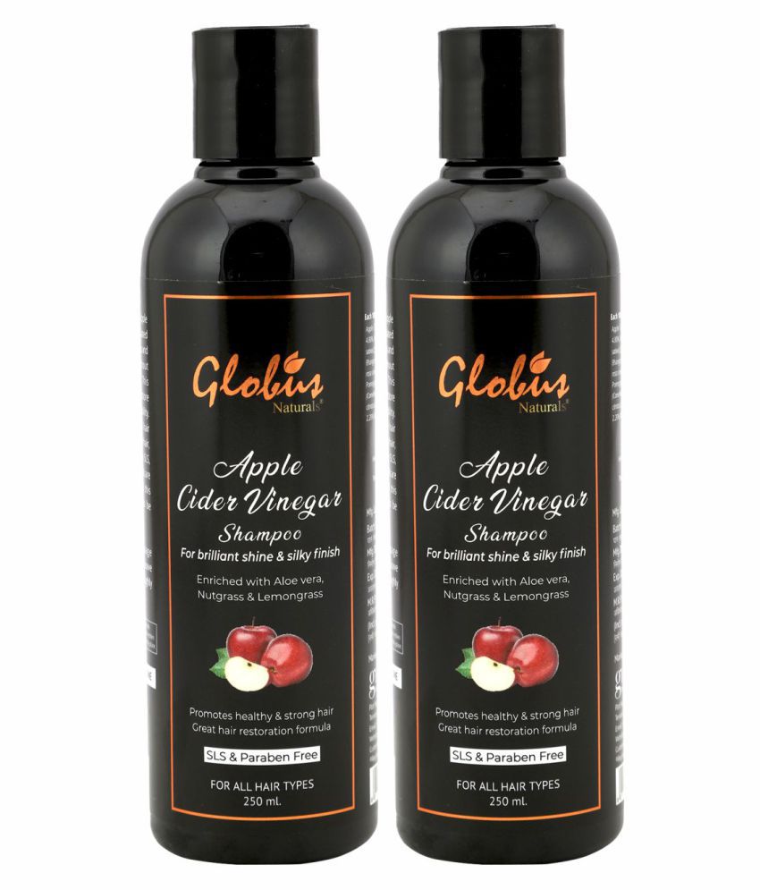     			Globus Naturals Apple Cider Vinegar Shampoo 250 mL Pack of 2