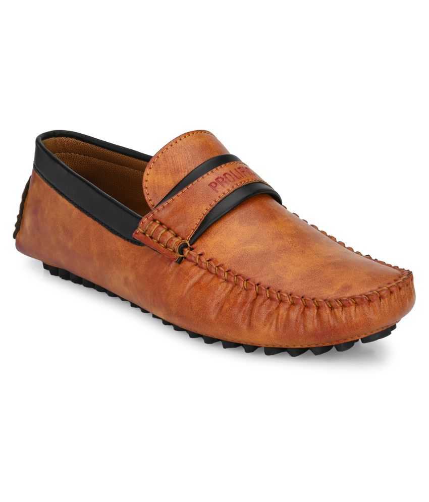 Prolific Tan Loafers
