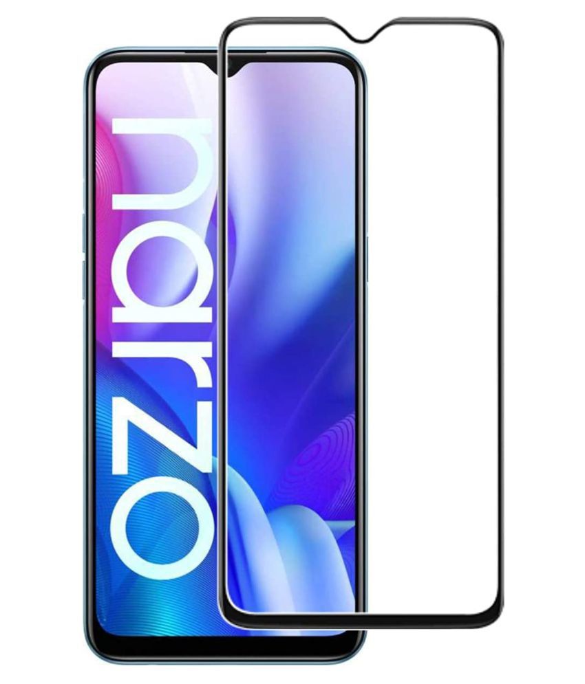 Realme Narzo 20A Tempered Glass by Case Vault Covers