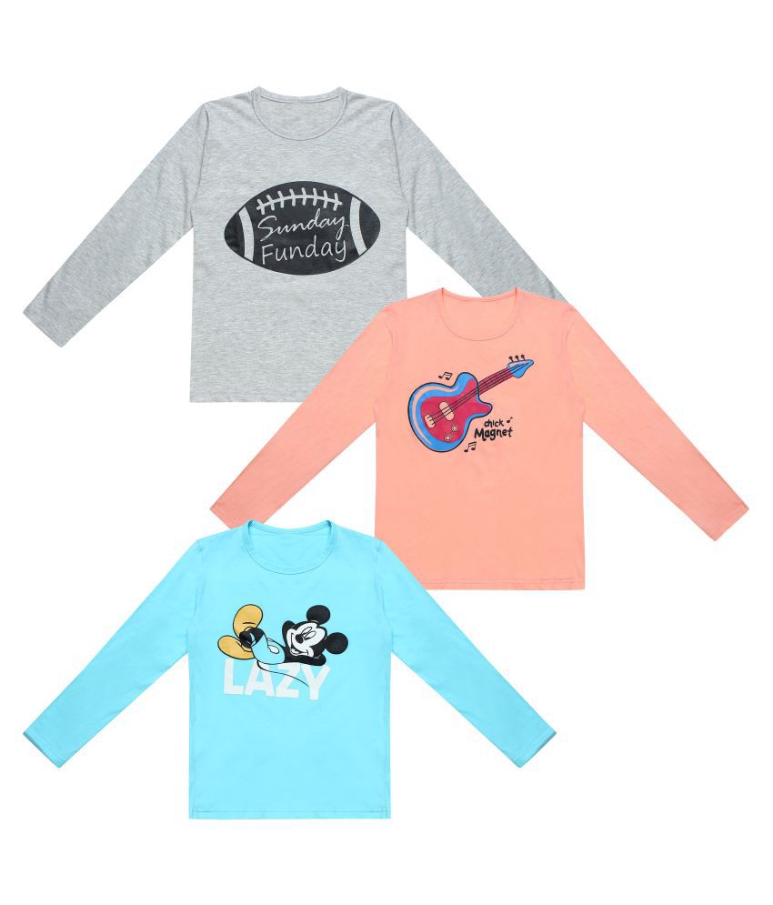 Diaz Printed Tshirt For boys And girls Combo of 3