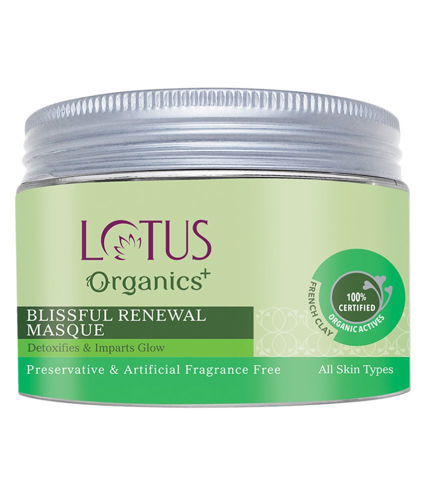     			Lotus Organics+ Blissful Renewal Face Mask 50g