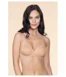 Amante Cotton Lightly Padded Women's T-Shirt Bra ( Beige )