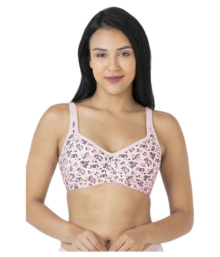     			Amante Cotton Non Padded Women's Everyday Bra ( Pink )