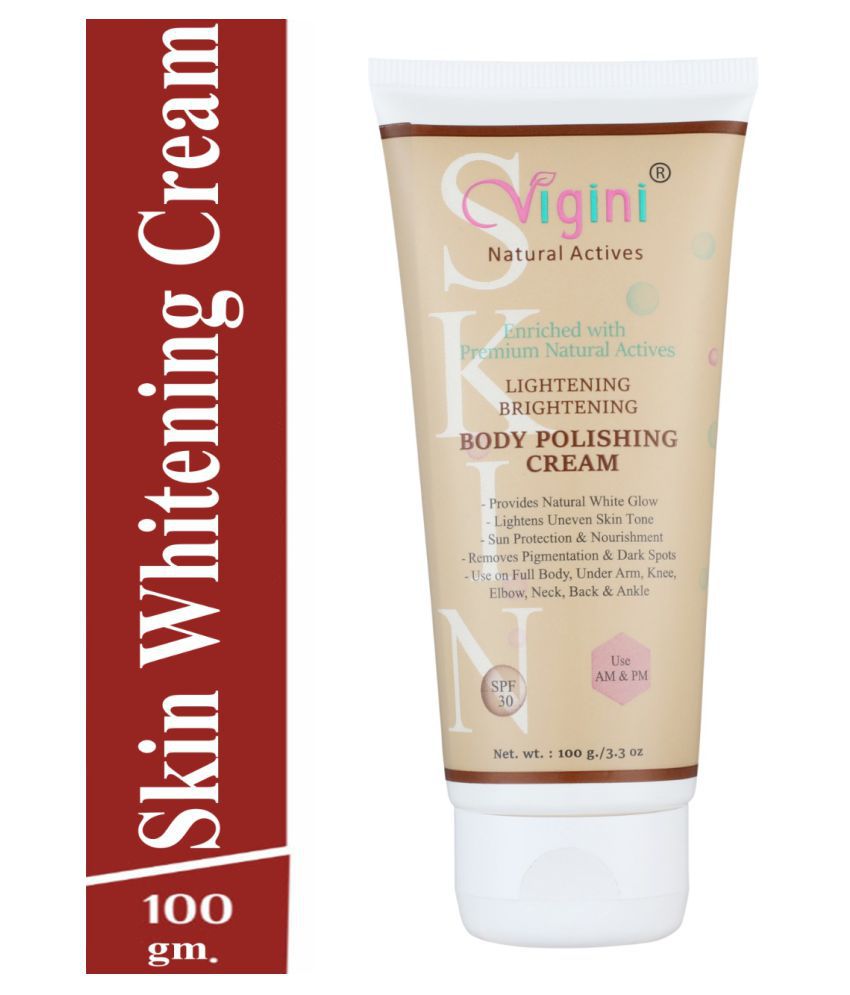     			Vigini Under Arm Whitening Cream Skin Dark Spot sunscreen Body Cream SPF 30 ( 100 g )