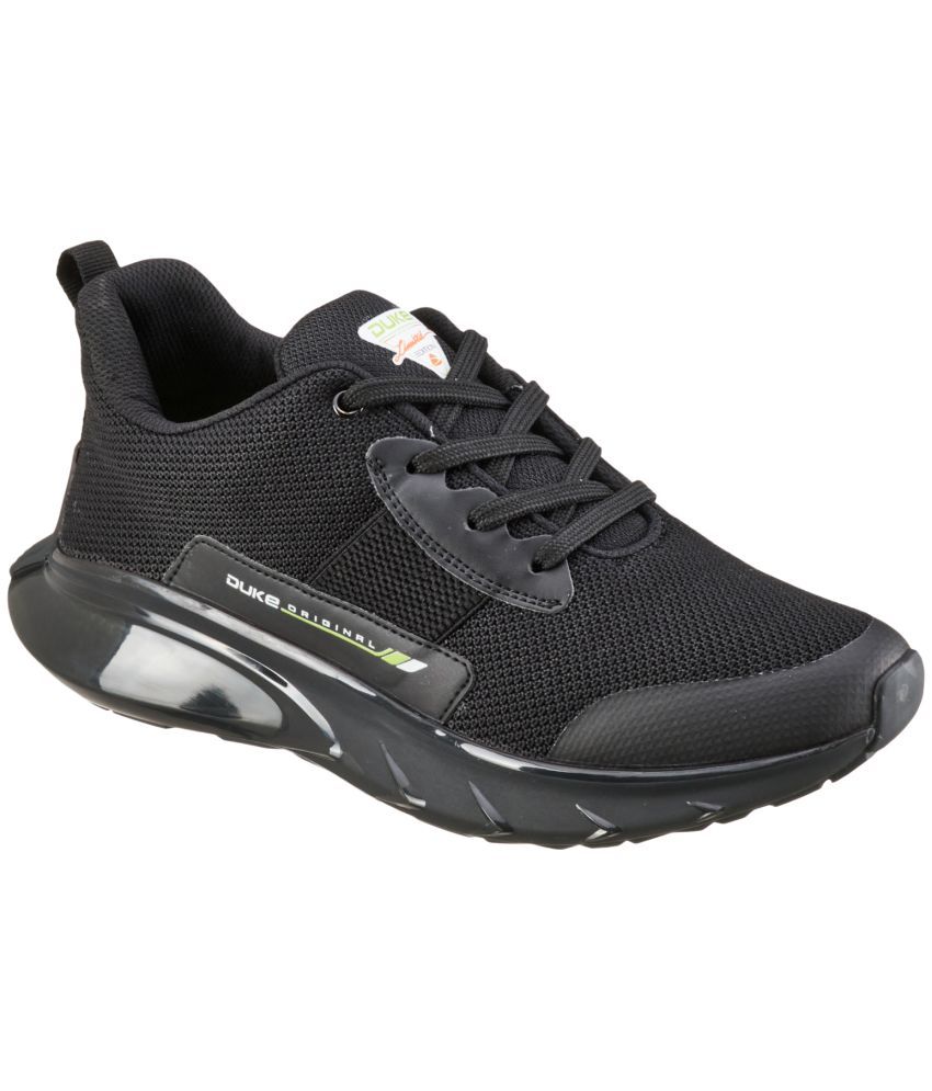     			Duke  Black  Men's Sports Running Shoes