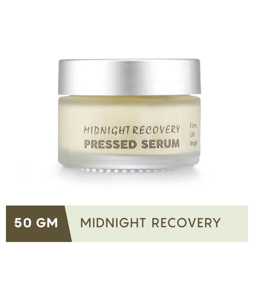 Lass Naturals Face Serum Midnight Recovery Pressed Serum - 50 gm Face Serum 50 g