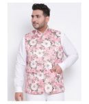 Hangup Multi Cotton Blend Nehru Jacket