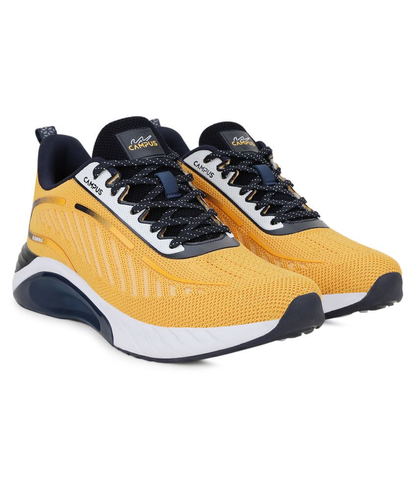     			Campus ABACUS Yellow  Men's Sports Running Shoes