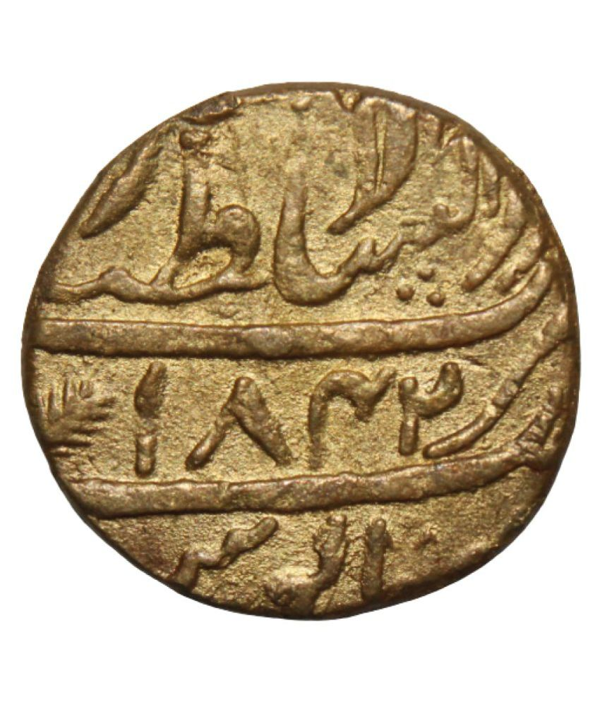     			1 Rupee 1827 - Maharaja Ranjit Singh Gold Plated Old age Coin