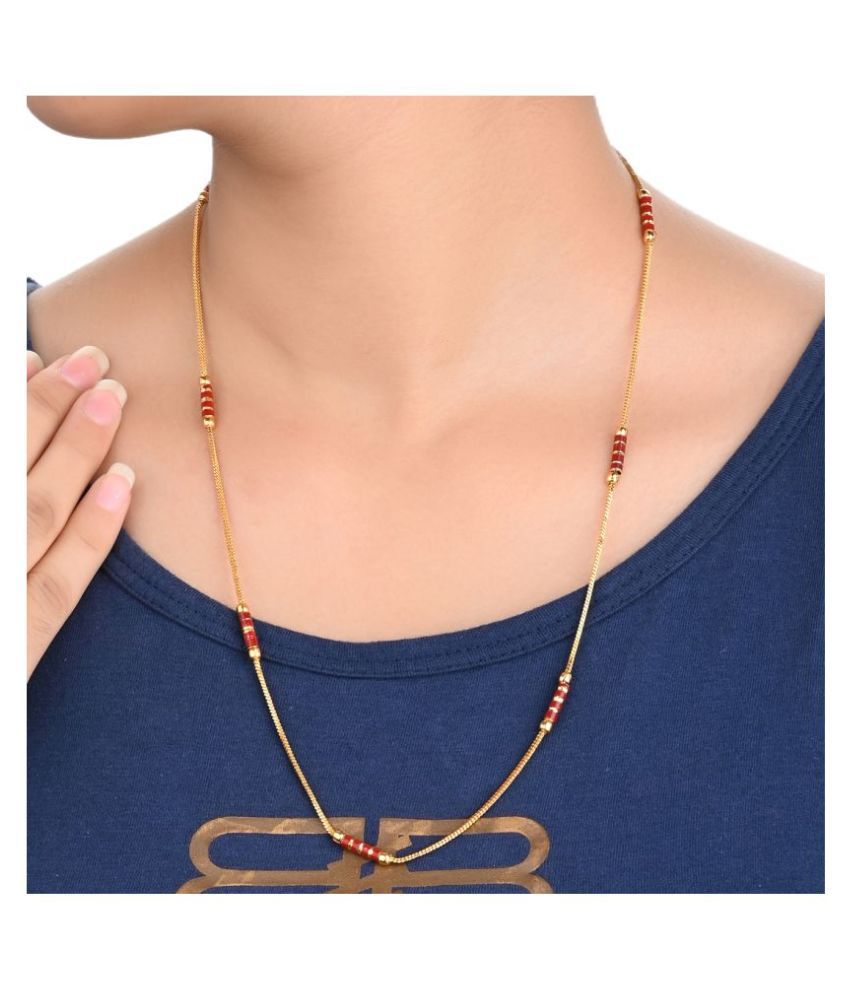     			AanyaCentric - Gold Plated Chain ( Pack of 1 )