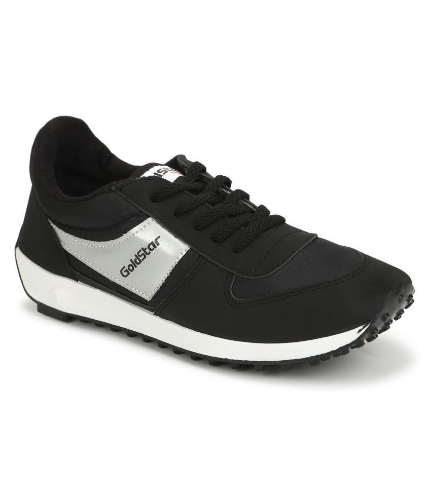     			GOLDSTAR Outdoor Black Casual Shoes