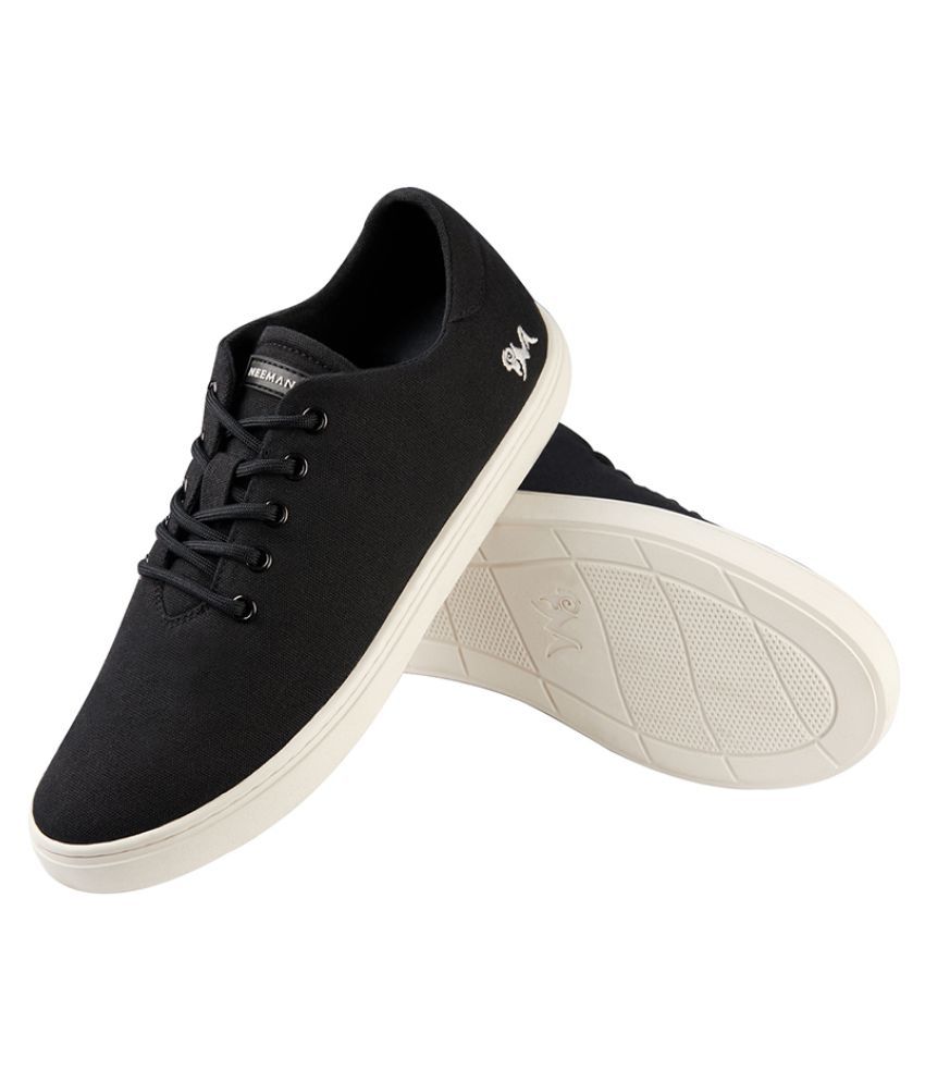 Neeman's Sneakers Black Casual Shoes - Buy Neeman's Sneakers Black ...