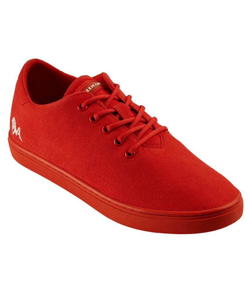 Neeman's Sneakers Red Casual Shoes - Buy Neeman's Sneakers Red Casual ...
