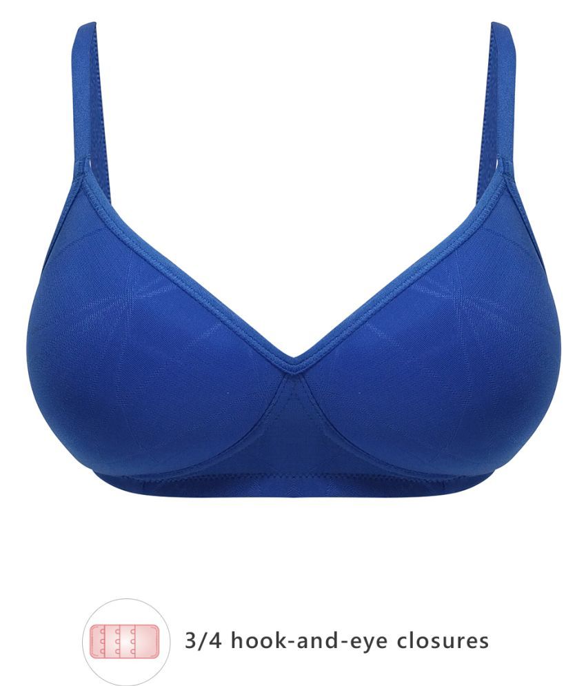     			Clovia Polyamide T-Shirt Bra - Blue Single