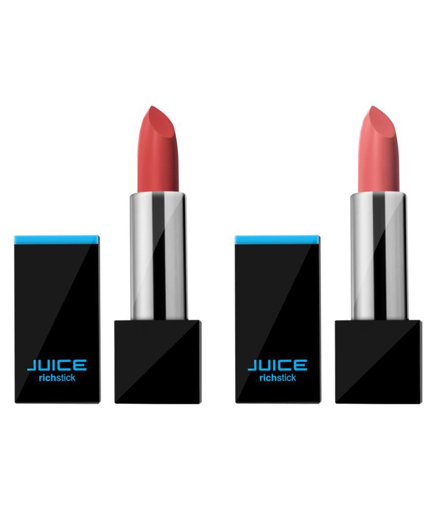     			Juice ELECTRIC ORANGE & PURE ZEN Creme Lipstick M-60,M-95 Orange Pack of 2 200 g
