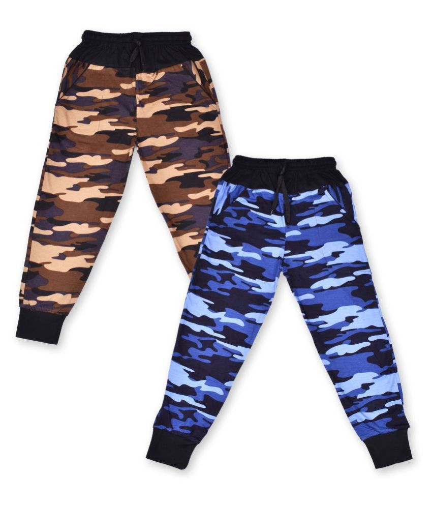 Track Pant For Boys  (Multicolor, Pack of 2)