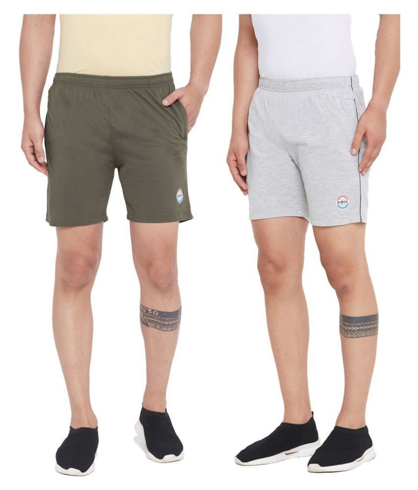     			ZOTIC Multi Shorts Combo Of 2 ZOTIC Men's shorts