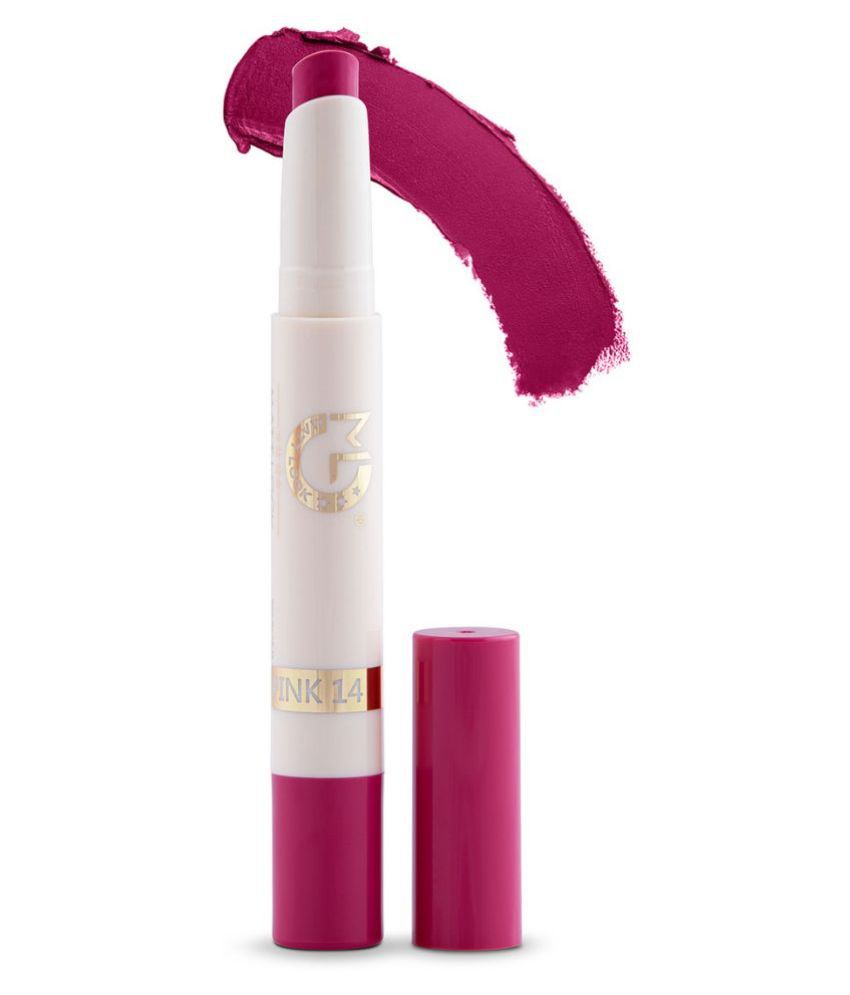     			Mattlook Velvet Smooth Non-Transfer, Long Lasting & Water Proof Lipstick, Fushcia Pink (2gm)